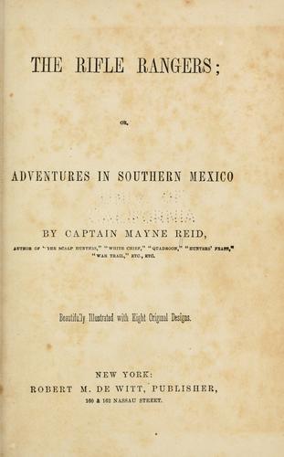 Cover of The Rifle Rangers