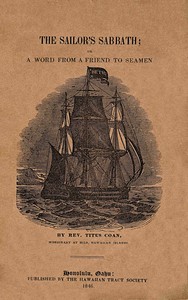 Cover of The sailor's Sabbath : $b or, A word from a friend to seamen by Titus Coan