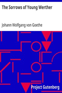 Cover of The Sorrows of Young Werther by Johann Wolfgang von Goethe