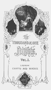 Cover of The Thousand and One Nights, Vol. I.: Commonly Called the Arabian Nights' Entertainments by Unknown