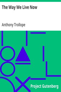 Cover of The Way We Live Now by Anthony Trollope