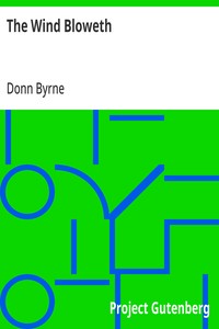 Cover of The Wind Bloweth by Donn Byrne
