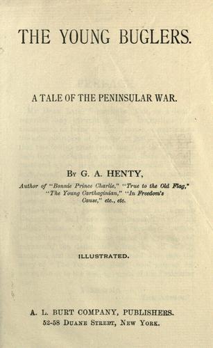 Cover of The Young Buglers