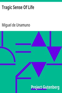 Cover of Tragic Sense Of Life by Miguel de Unamuno
