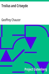Cover of Troilus and Criseyde by Geoffrey Chaucer