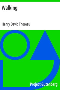 Cover of Walking by Henry David Thoreau