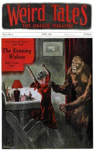 Cover of Weird Tales, Volume 1, Number 4, June, 1923: The unique magazine by Various