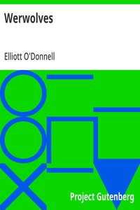 Cover of Werwolves by Elliott O'Donnell