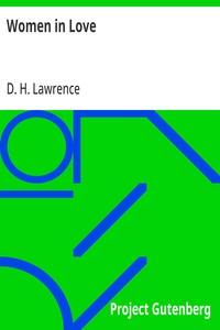 Cover of Women in Love by D. H. (David Herbert) Lawrence