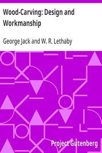 Cover of Wood-Carving: Design and Workmanship by George Jack